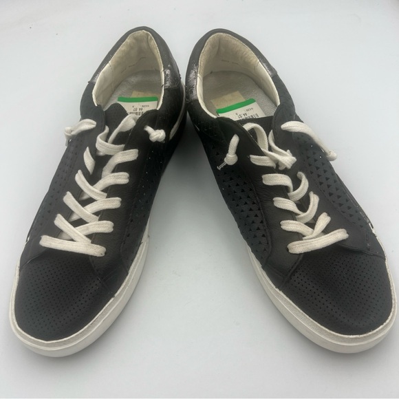 Dolce Vita Zina Perforated 360 Slip-On Women's Sneaker Leather Black Size 9 - Picture 10 of 14